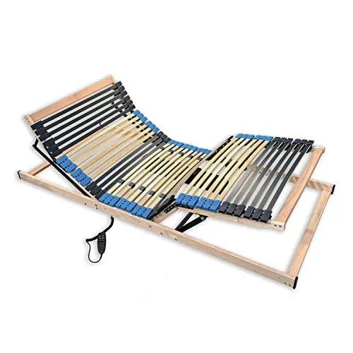 Betten-ABC Move Elektro Lattenrost 100x200 - Lattenrost mit 7 Zonen und elektrischer Kopf- und Fußteilverstellung für individuellen Komfort. Made in Germany, stabil und bis 150 kg belastbar.