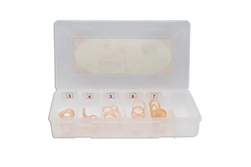 Oval 8 | Finger Splint | Finger Schiene | kleines Set | 15 Oval 8® Finger Splints in verschiedenen Größen in einer praktischen Aufbewahrungsbox