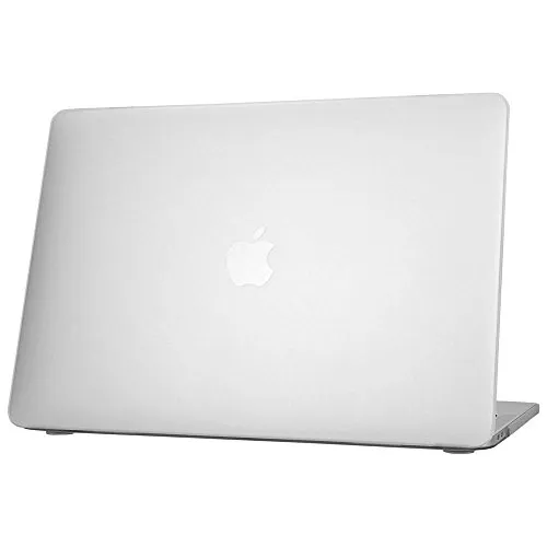 NALIA Hardcase kompatibel mit MacBook Pro 13 Zoll 2016, Ultra-Slim Hülle Case Schutzhülle Matt, Transparent Protector Sleeve Hartschale, Front& Back-Cover Laptop Tasche Skin Dünn, Farbe:Transparent