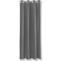 Bestlivings Dekoschal Ellen Ösen 140 cm x 175 cm Anthrazit