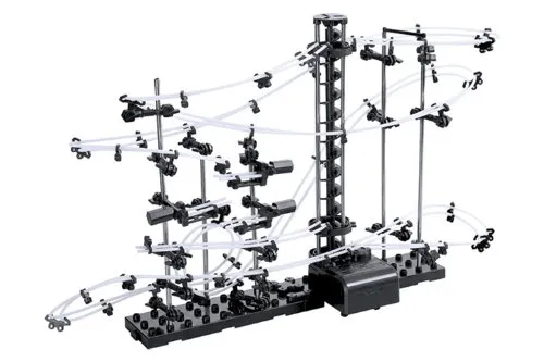 Goods & Gadgets GmbH Spacerail Kugelbahn Space Rail Murmelbahn Spacewarp Spacepark (Level 2; 10 Meter)