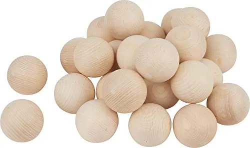 Holzkugeln ohne Bohrung, Ø 40 mm 25 Stück