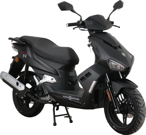 Motorroller Mustang FI 50 ccm in schwarz von Alpha Motors