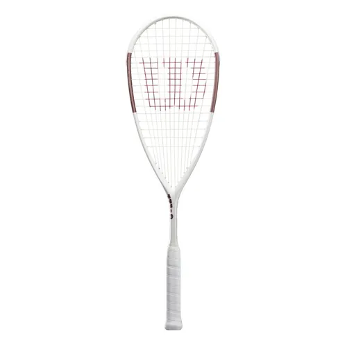 Wilson Squashschläger Tempest Lite (134g/sehr kopflastig) weiss/pink - besaitet -