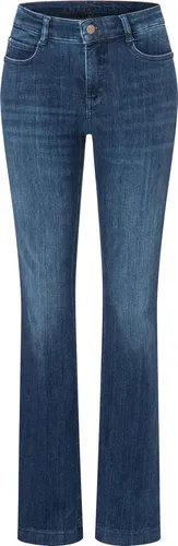 MAC Dream Boot Authentic Jeans für Damen - Feminine Fit Five-Pocket-Jeans mit schlankem, ausgestelltem Bein in Cobalt Authentic wash, ideal für einen modischen Look.