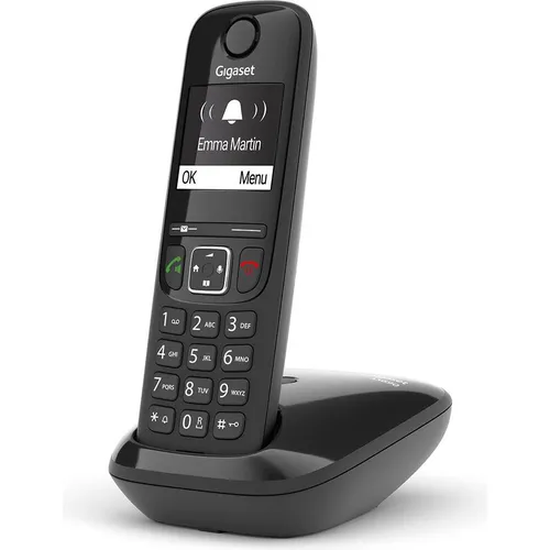 Gigaset AS690 [Iberische Version] - Festnetztelefon mit klarer Sprachqualität, ideal für den Einsatz in Spanien und Portugal, jedoch nicht in Deutschland kompatibel.