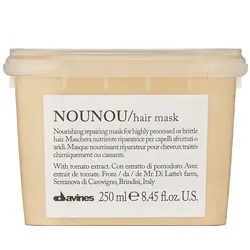 Davines Essential Haircare Nounou Mask 250 ml - Haarkuren für intensiv nährendes und restrukturierendes Haar. Diese parabenefreie Maske spendet Feuchtigkeit, verleiht Fülle und sorgt für atemberaubenden Glanz.