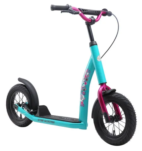 STAR SCOOTER Tretroller Kinderroller 12 Zoll | Mint in türkis von Star-Scooter
