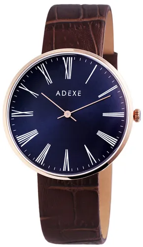 Adexe Herrenuhr Leder 1886A-02