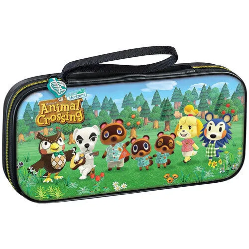 Bigben Deluxe Travel Case - Animal Crossing für Nintendo Switch - Gaming Zubehör: Schütze deine Konsole stilvoll mit diesem robusten und praktischen Reiseetui im Animal Crossing Design.