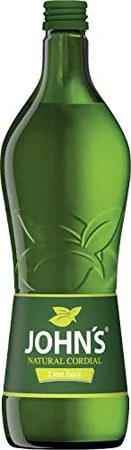 Johns Natural Cordial Lime Juice Sirup Flasche mit 0.7 Liter