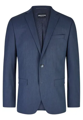 HECHTER PARIS Jerseysakko blau 25 - Business- & Abendmode für Herren, elegantes Sakko mit 2 Patten- und 1 Brusttasche, ideal für den stilbewussten Auftritt im Büro oder bei Abendveranstaltungen.