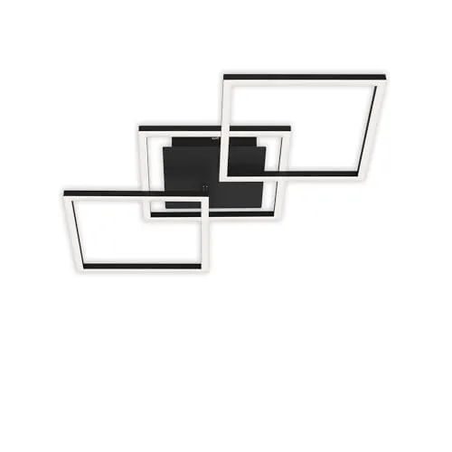 BRILONER Leuchten - LED Deckenleuchte drehbar, dimmbar, 36 Watt - Moderne Lampen für jeden Raum: Diese dimmbare LED Deckenlampe bietet 2.600 Lumen bei energiesparenden 36 Watt und sorgt für eine angenehme Atmosphäre.