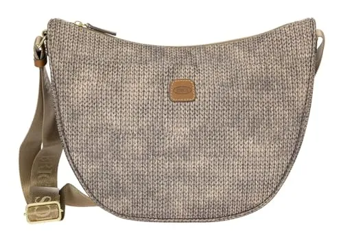 Bric's Schultertasche Umhängetasche X-Bag Shoulderbag Wool Nut braun