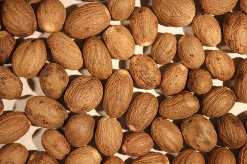 1000Kräuter Muskatnüsse Muskatnuss ganz 80/85er 50 g / ca.10 Stück