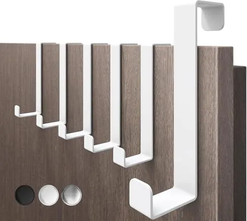 4smile Türhaken zum Einhängen, weiß in weiß von 4smile