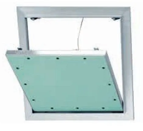 Upmann Revisionsklappe Alu-Star 25 x 25 cm - Revisionsklappe aus Aluminium, ideal für einfachen Zugang zu verdeckten Installationen, perfekt für den Einsatz im Aschesauger-Bereich.