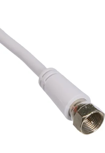 Schwaiger Sat Empfängerkabel 75 dB 1,5m Weiß von Schwaiger