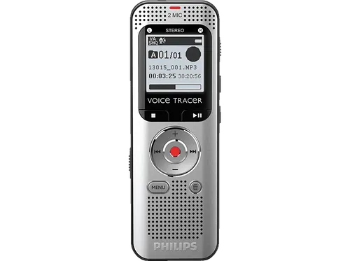 Philips DVT 2010 VoiceTracer - Hochwertiger Audio Recorder - Diktiergeräte mit kristallklarer Aufnahmequalität und benutzerfreundlicher Bedienung für professionelle Notizen und Interviews.