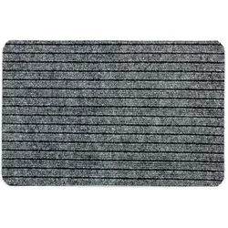 ASTRA-Kollektion Fußmatte Breitripsmatte Grau 40 cm x 60 cm