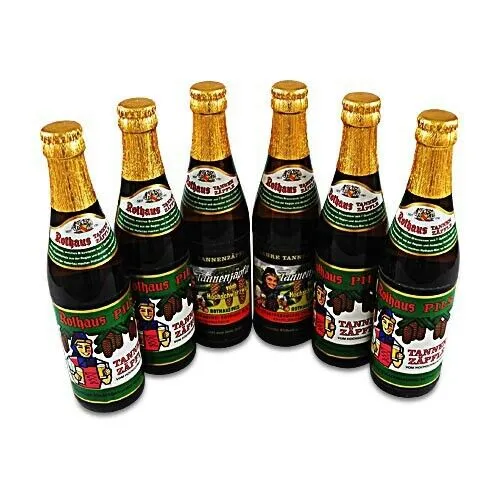  7,07€/1l) Rothaus Pils Tannenzäpfle (6 Flaschen Bier à 0,33 l / 5,1 % vol.