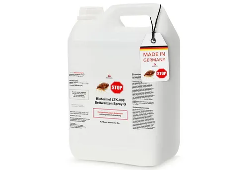 Produktbild LTK-008 Biodelta Insektenspray gegen Bettwanzen, 5 l
