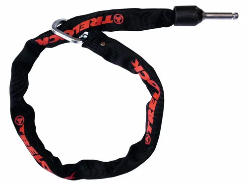 TRELOCK ZR355/100 Anschließkette 100cm - Einsteck-Kette mit 100 cm Länge und 6 mm Durchmesser, ideal für sicheres Abschließen von Fahrrädern. Inklusive praktischer Tasche für einfachen Transport.