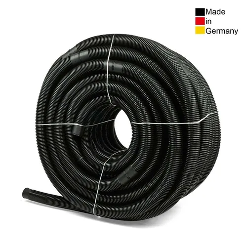 12m Schwimmbad Schlauch, schwarz Ø 32mm von POOL Total