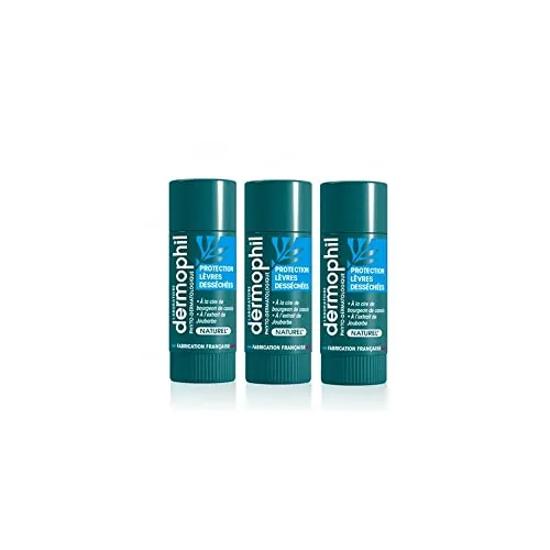 Dermophil Indien Protection Lips Stick Bio 2 x 4g + 1 Gratis