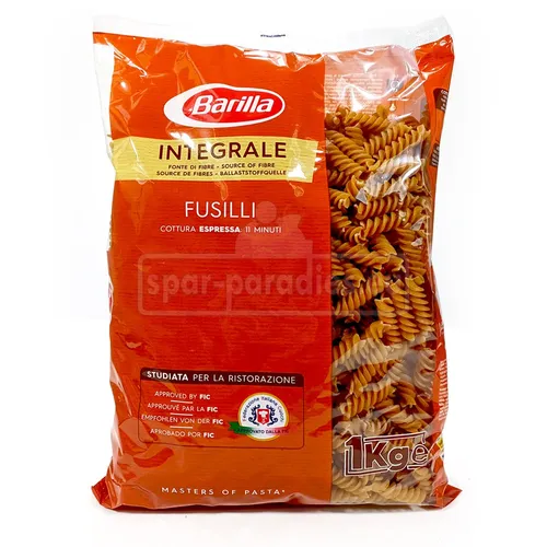 Barilla Integrale Vollkorn Fusilli 1 kg – Gesunde Pasta-Option