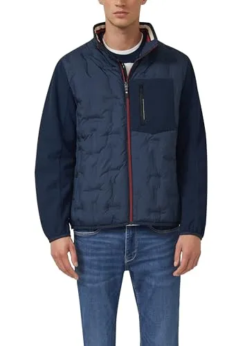 s.Oliver Regular Fit Langarmhemd mit Kentkragen - Stylisches Langarmhemd in regulärer Passform. Aus leichter Baumwolle mit Fischgratmuster und Kontrastdetails – ideal für legere Anlässe.