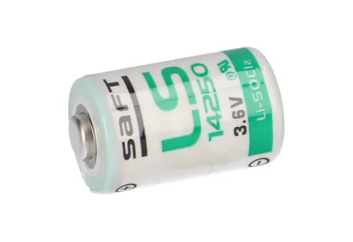 Saft 5x Saft Lithium 3,6V Batterie LS 14250 - 1/2 AA - LS14250 Li-SOCl2 Batterie