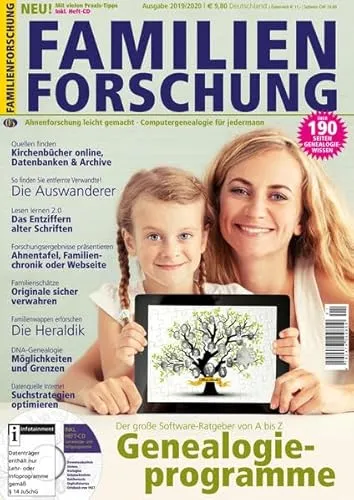 Familienforschung: Ahnenforschung leicht gemacht - Computergenealogie für jedermann