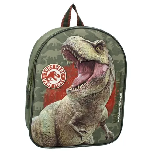 Vadobag Rucksack Jurassic World 3D Simply Special grün Dino Kindertasche