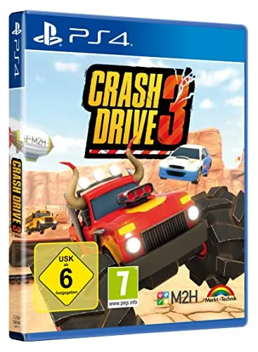 CRASH DRIVE 3 - verrückteste Auto Stunt Rallye für PlayStation 4