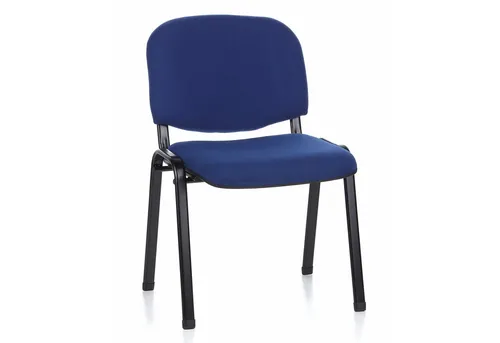hjh OFFICE 704010 Besucherstuhl XT 600 - Bürostühle: Bequem gepolsterter Konferenzstuhl mit ergonomischer Rückenlehne, stapelbar und ideal für flexible Nutzung im Büro oder bei Veranstaltungen.