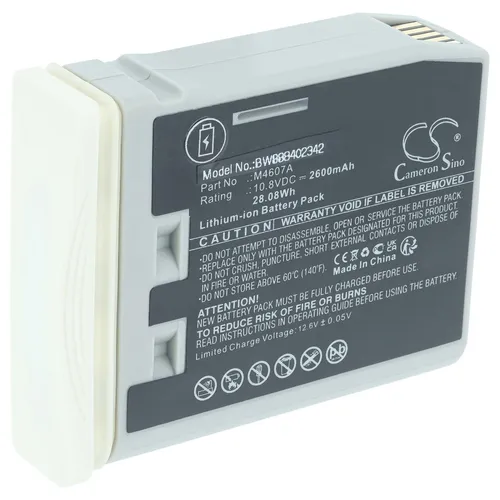 vhbw Akku kompatibel mit Philips Intellivue X2 Medizintechnik (2600 mAh, 10,8 V, Li-Ion)
