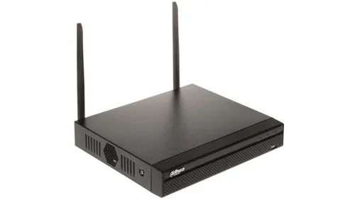 Dahua NVR 8 Kanäle IP 6MP 40Mbps WiFi H.265 P2P 1HDD Audio - NVR1108HS-W-S2 - Videorekorder für Überwachungstechnik mit 8 Kanälen, 6MP Auflösung und Smart H.265 Kompression für optimale Bildqualität und Speicherplatzersparnis.