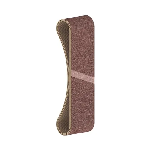 Bosch 3x PRO Paint on Wood and Hardwood X440 Schleifband für Schleifer (für Farbe auf Holz, Hartholz, 75 x 610 mm, Körnung 100, Professional Zubehör Bandschleifer)