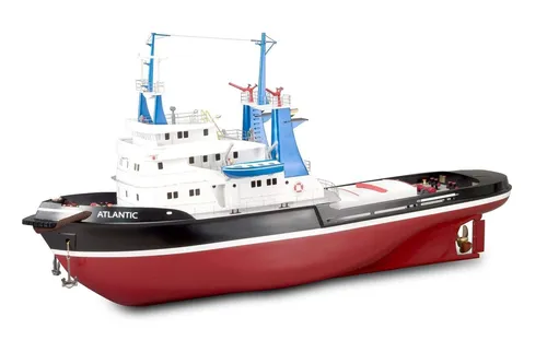 Artesanía Latina – Holz und ABS modellschiff – Schleppdampfer Atlantic - Modell