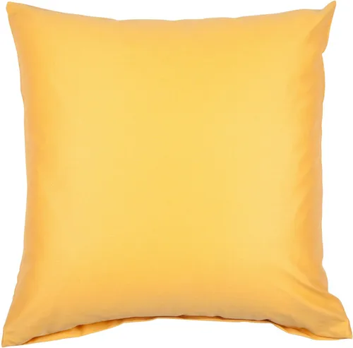Janine Kissenbezug Colors Mako Satin in gelb von Janine