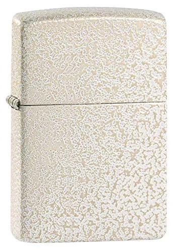 Zippo Sturmfeuerzeug - Mercury Glass Matte, Base Model - Nachfüllbar - Wiederverwendbar - Windfestes Design - Geschenkbox - Made in USA