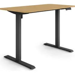 ESMART Germany ETX-121BBA Steh-Sitz-Schreibtisch - Ergonomischer Schreibtisch mit stufenlos elektrischer Höhenverstellung von 73,5 bis 123,5 cm, 3 Memory-Funktionen und Aktivitätserinnerung für eine gesunde Arbeitsweise.