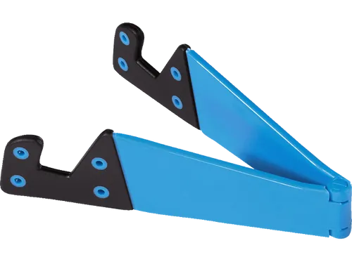 HAMA Travel Halterung - Tablet-Halterungen, mobile und stabile Halterung für Tablets und Smartphones, ideal für unterwegs – klein zusammenfaltbar und vielseitig einsetzbar.