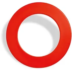 Karella PU-Catchring für Dartspiele, rot - Dartscheiben Zubehör mit 12 cm Randbreite, schützt Wände vor Fehlwürfen und ist aus langlebigem PU-Material für langanhaltenden Spielspaß.