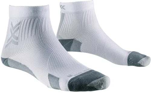 X-Socks Laufsocke Run Discover Ankle weiss/grau Herren - 1 Paar, Größe: 39-41