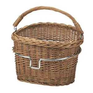 KLICKfix Weidenkorb Mini Lenkerkorb in braun von Rixen und Kaul