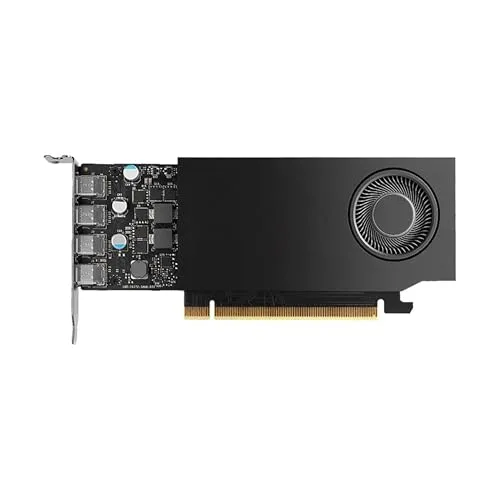PNY RTX A1000 8GB GDDR6 - VCNRTXA1000-PB - Grafikkarten mit 8GB GDDR6 und ECC-Modus für stabile Leistung, ideal für kreative Anwendungen und anspruchsvolles Gaming.