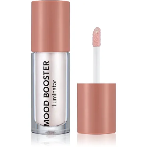 flormar Mood Booster Illuminator Cremiger Highlighter mit einem Applikator Farbton 001 Moon Glow 4 ml