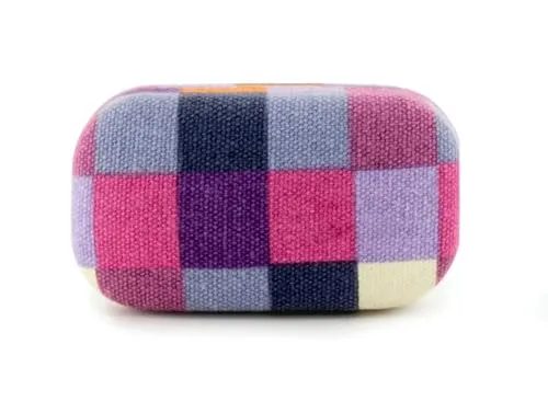 WESTCRAFT tragbares kleines Schmuckkästchen Etui, Reise Schmuckaufbewahrung für Damen, Schmuckbox Schmuckschatulle Jewelry Box